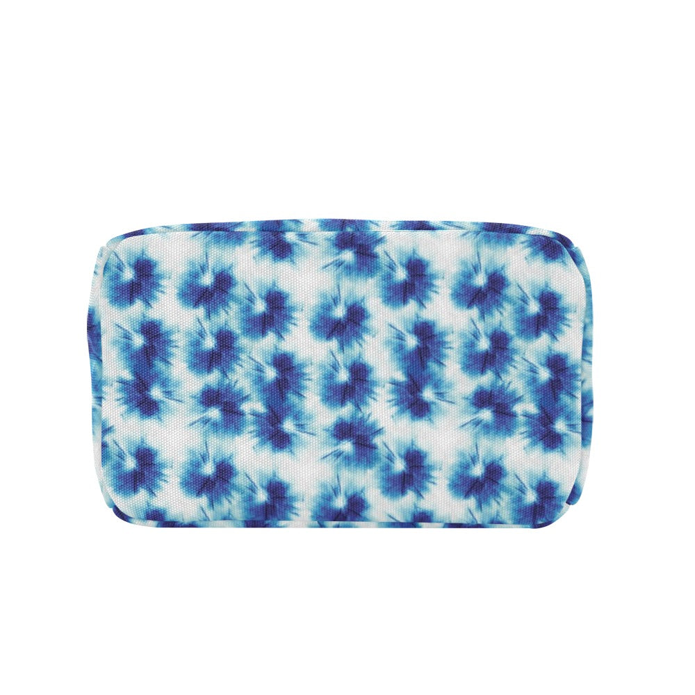 Tie Dye Blue Print Design LKS305 Insulated Lunch Bag