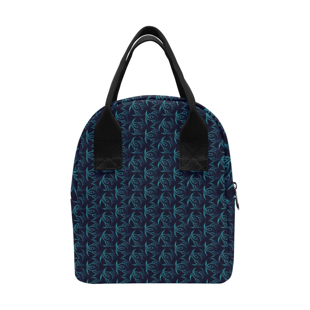 Vikings Print Design LKS302 Insulated Lunch Bag