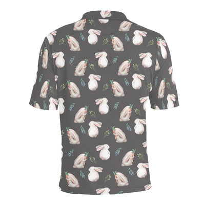 Rabbit Print Design LKS402 Men Polo Shirt