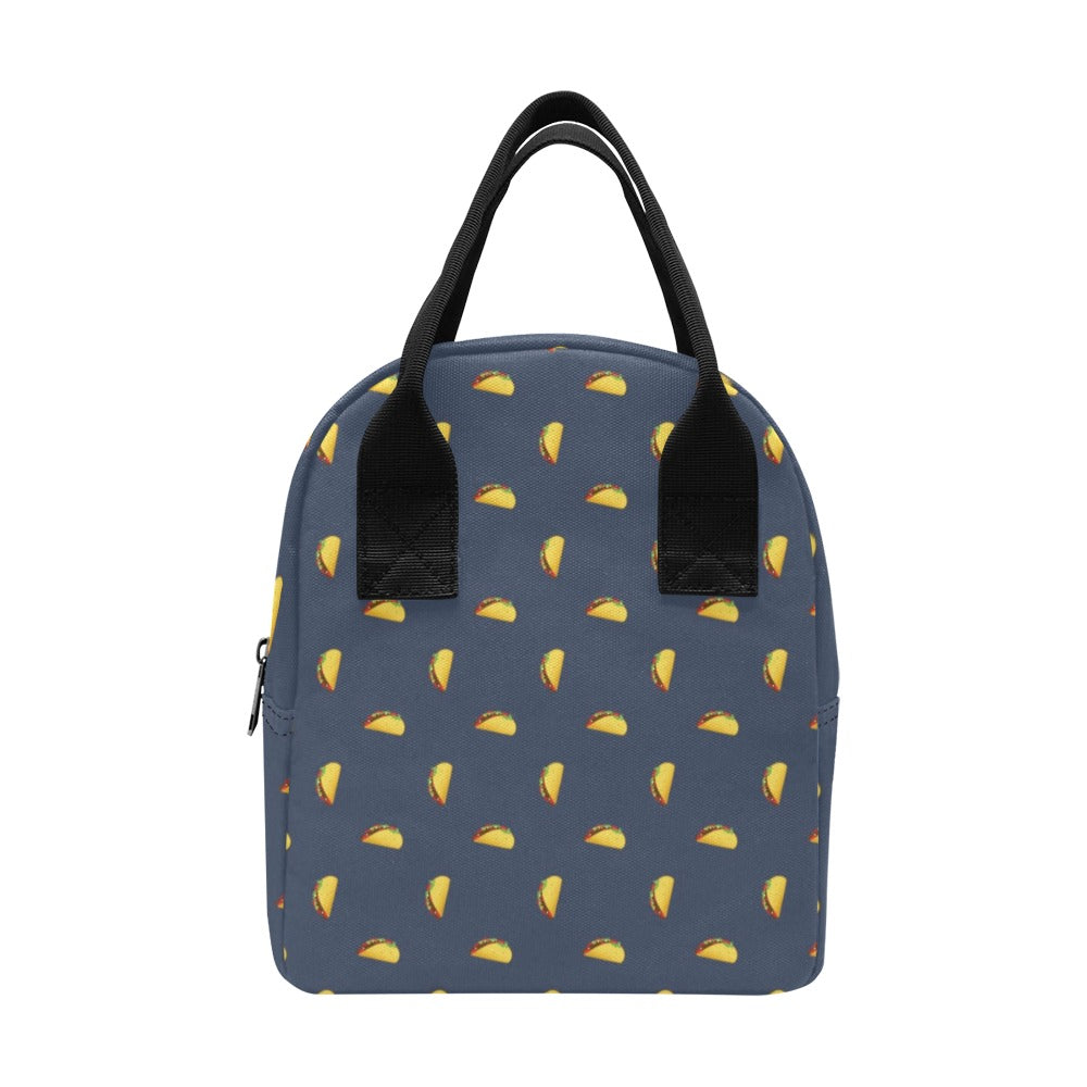 Taco Print Design LKS305 Insulated Lunch Bag