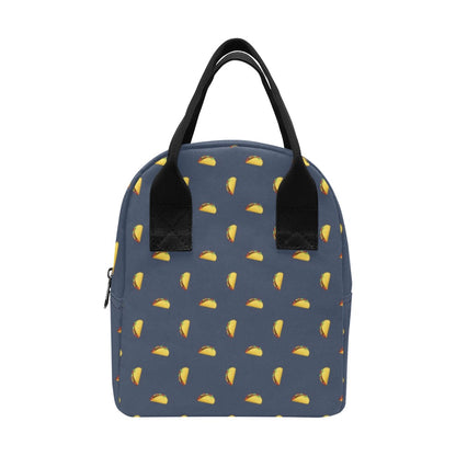 Taco Print Design LKS305 Insulated Lunch Bag