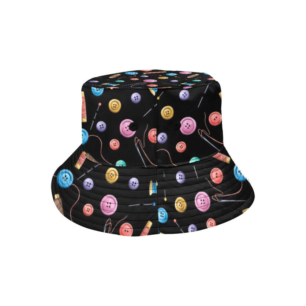 Sewing Print Design LKS309 Unisex Bucket Hat