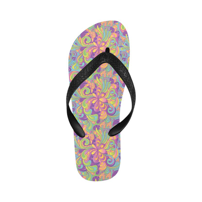Trippy Print Design LKS306 Flip Flops