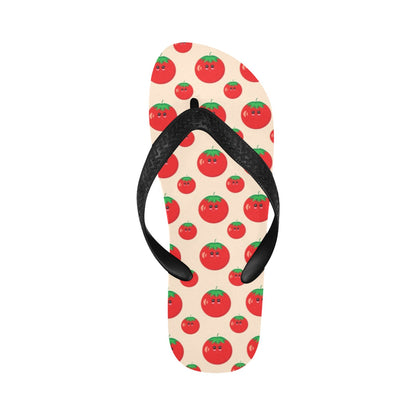 Tomato Print Design LKS308 Flip Flops