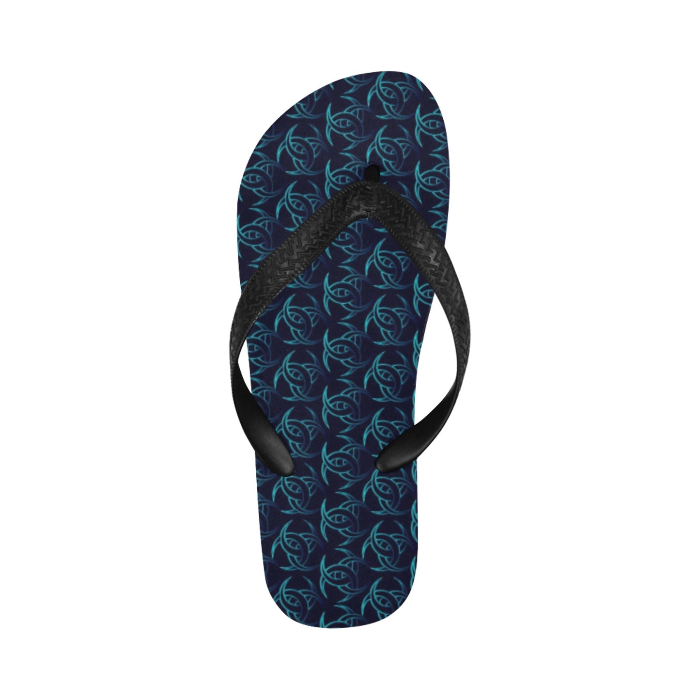 Vikings Print Design LKS302 Flip Flops