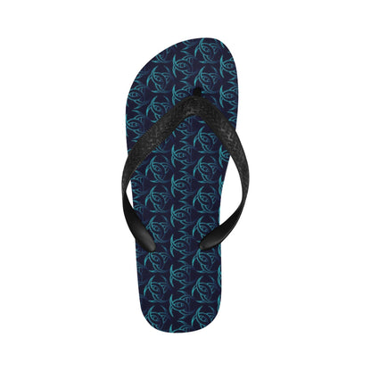 Vikings Print Design LKS302 Flip Flops