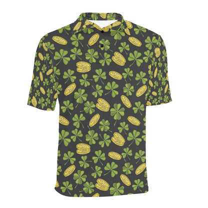 St Patricks Day Print Design LKS305 Men Polo Shirt