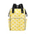 Honey Bee Honeycomb Print Design LKS3010 Diaper Bag Backpack