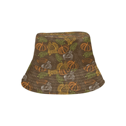 Thanksgiving Print Design LKS301 Unisex Bucket Hat
