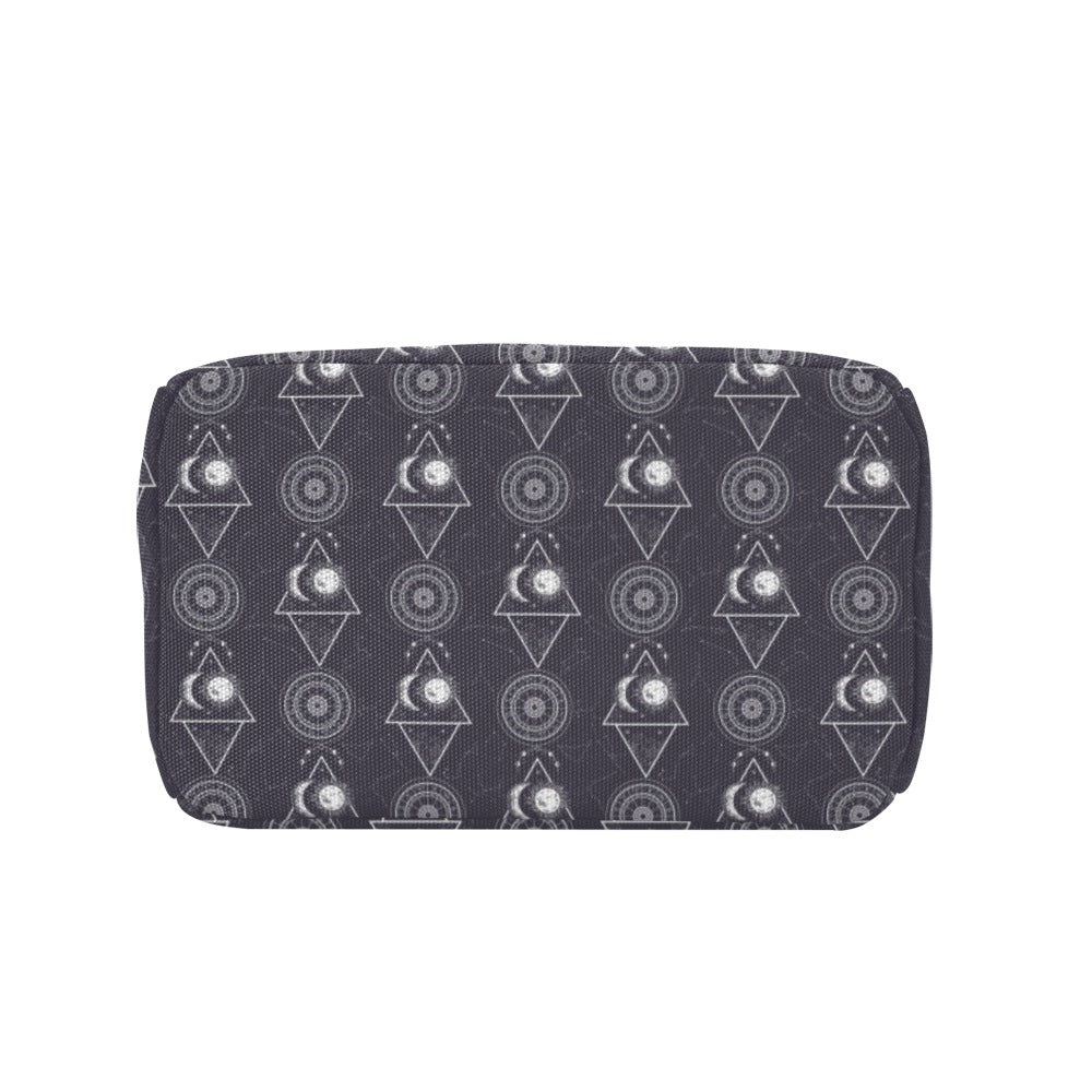 Sun Moon Print Design LKS309 Insulated Lunch Bag