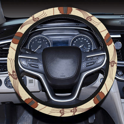 Cello Print Design LKS402 Steering Wheel Cover with Elastic Edge