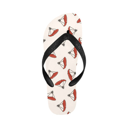 Skydiver Print Design LKS302 Flip Flops