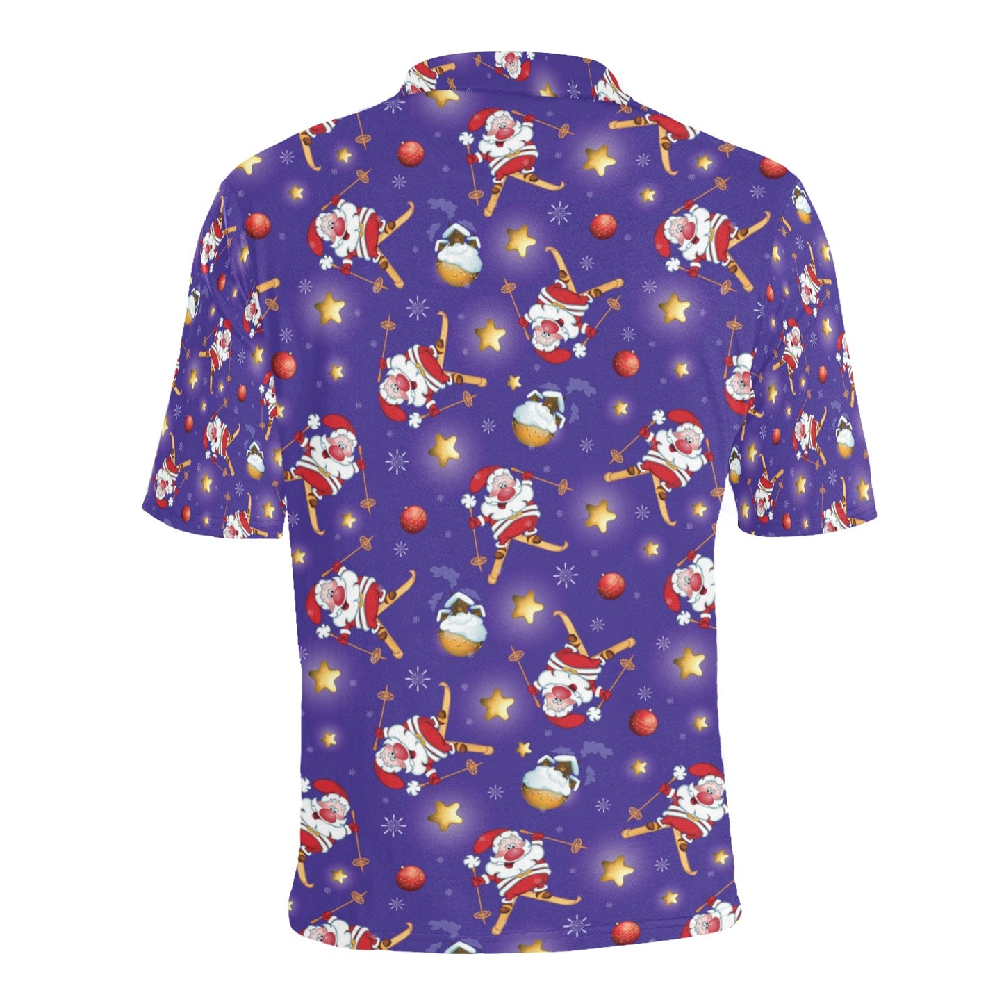 Ski Print Design LKS308 Men Polo Shirt