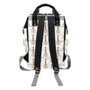 Banjo Print Design LKS402 Diaper Bag Backpack