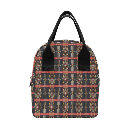 Southwest Pattern Print Design LKS303 Insulated Lunch Bag