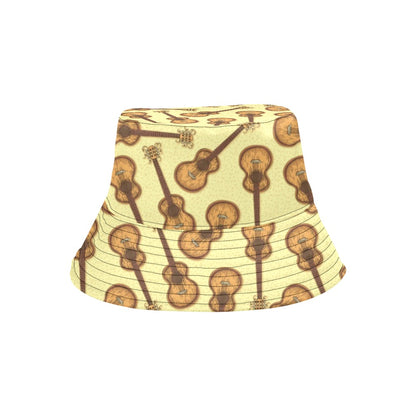 Acoustic Guitar Print Design LKS402 Unisex Bucket Hat