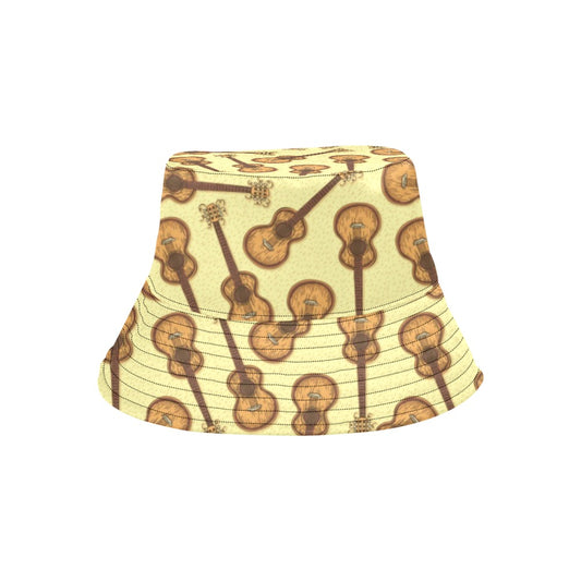 Acoustic Guitar Print Design LKS402 Unisex Bucket Hat