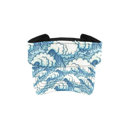 Wave Japan Style Print Design LKS304 Unisex Sun Visor