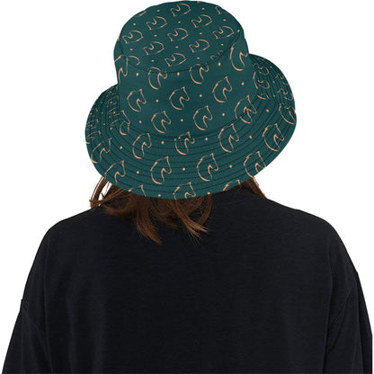 Horse Head Print Design LKS302 Unisex Bucket Hat