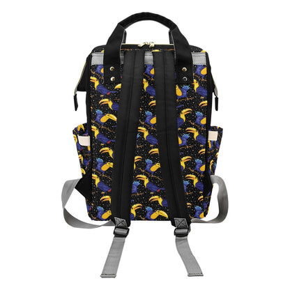 Toucan Print Design LKS307 Diaper Bag Backpack