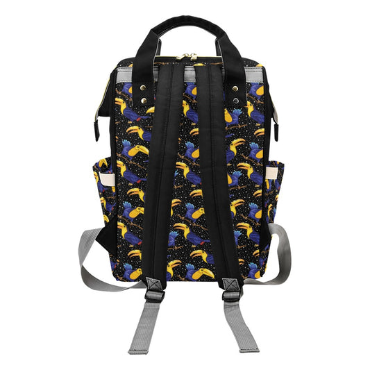 Toucan Print Design LKS307 Diaper Bag Backpack