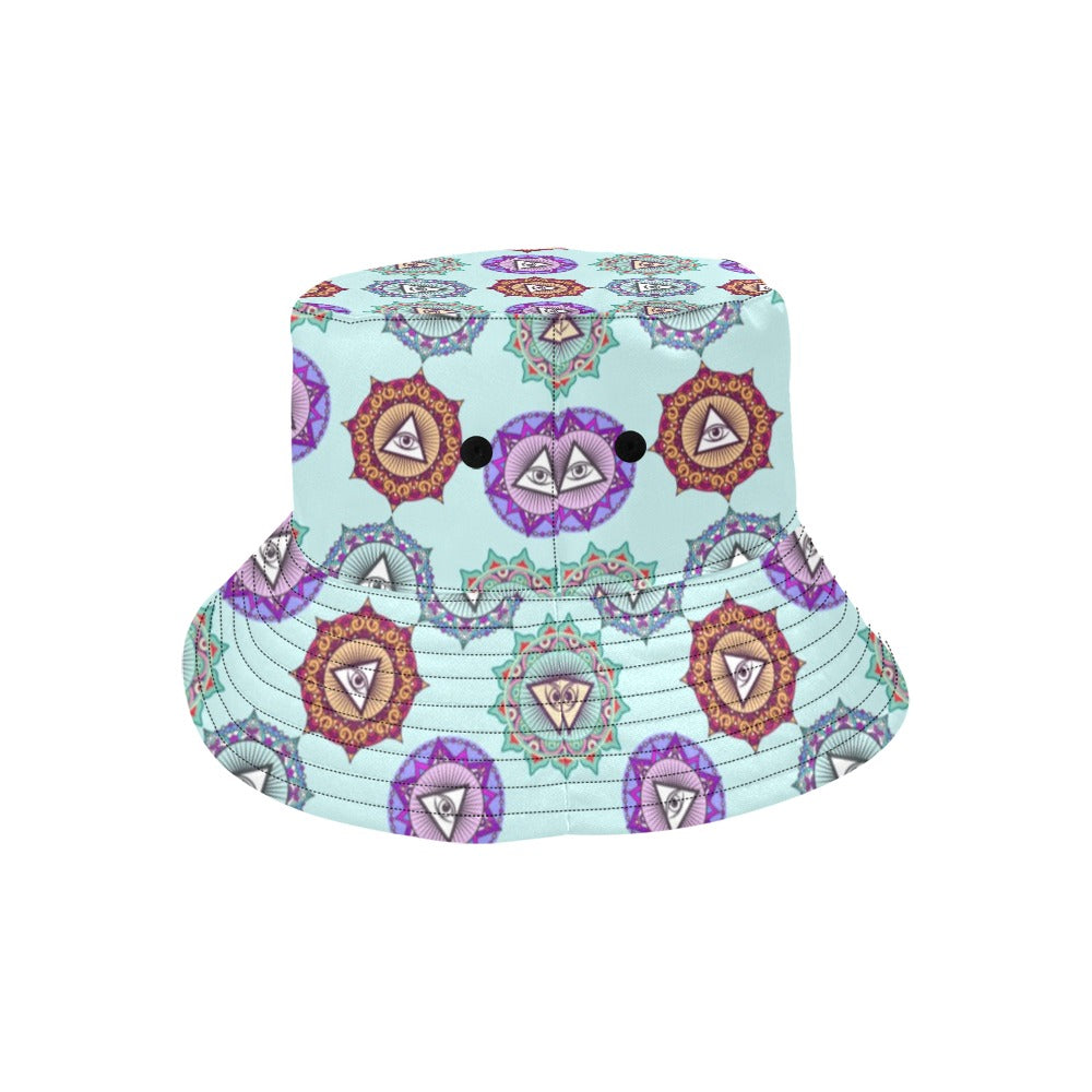 Third Eye Print Design LKS302 Unisex Bucket Hat