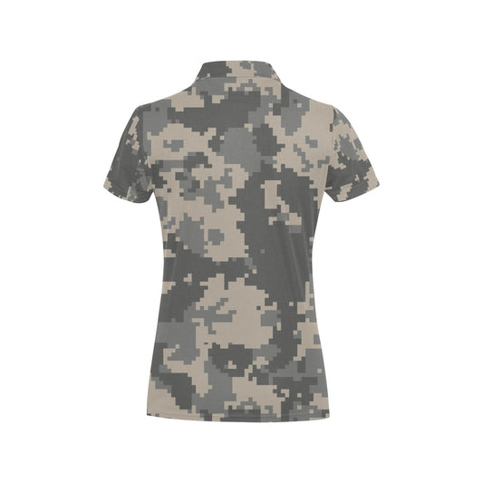 ACU Digital Camouflage Women's Polo Shirt