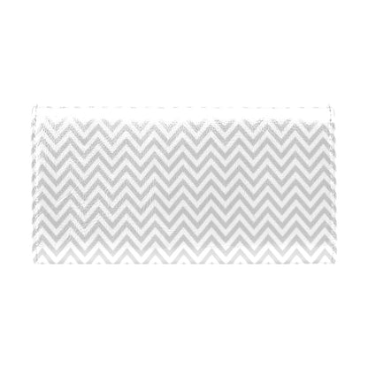 Chevron Print Design LKS401 Women's Trifold Wallet
