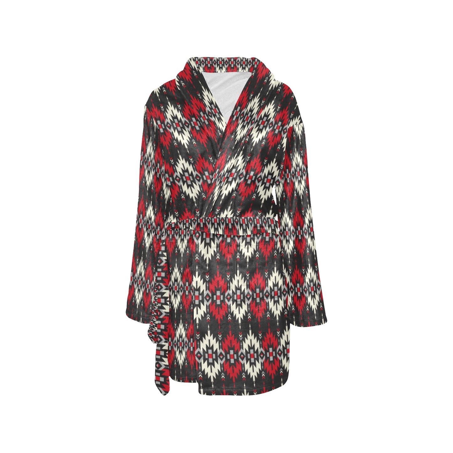 Southwestern Pattern Women's Fleece Robe