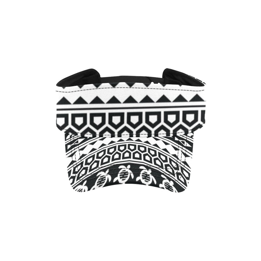 Samoan Pattern Print Design LKS303 Unisex Sun Visor