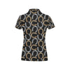 Horseshoe Print Design LKS305 Women's Polo Shirt