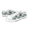 Scottish Terriers Print Design LKS301 Women's White Low Top Shoes