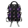 Electric Guitar Print Design LKS405 Diaper Bag Backpack