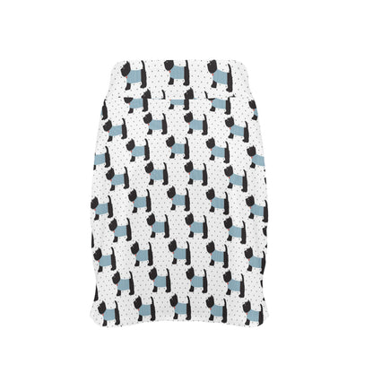 Scottish Terriers Print Design LKS3012 17" Golf & Pickleball Skort with Pockets