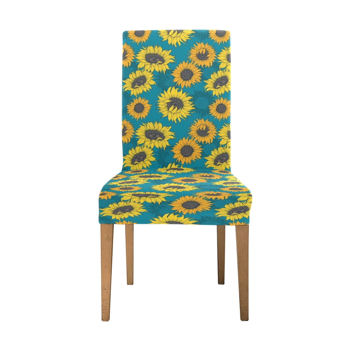 Sunflower Print Design LKS301 Dining Chair Slipcover