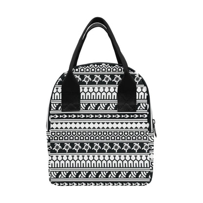 Samoan Pattern Print Design LKS303 Insulated Lunch Bag