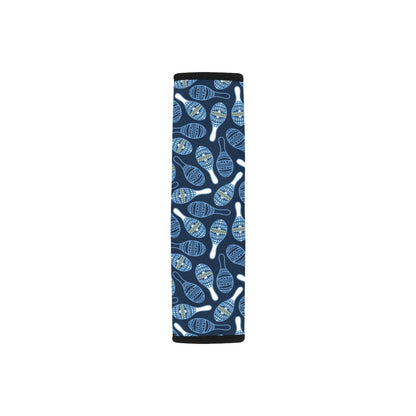 Maracas Print Design LKS401 Car Seat Belt Cover