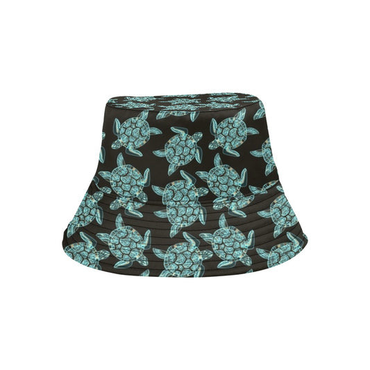 Sea Turtle Print Design LKS302 Unisex Bucket Hat
