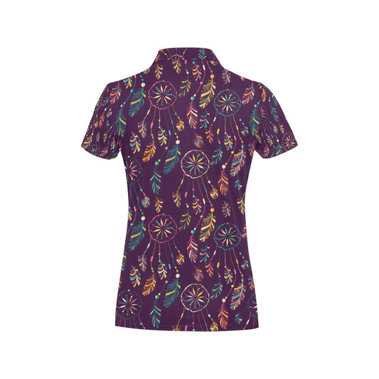 Dream Catcher Boho Design Women's Polo Shirt