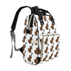 Violin Print Design LKS405 Diaper Bag Backpack