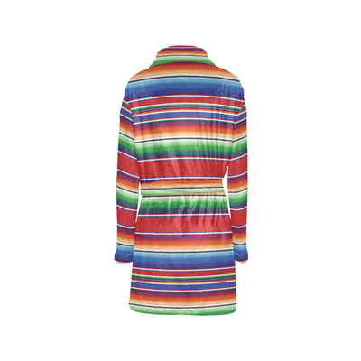 Serape Print Design LKS304 Women's Fleece Robe