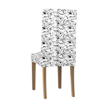 Splatter Print Design LKS305 Dining Chair Slipcover
