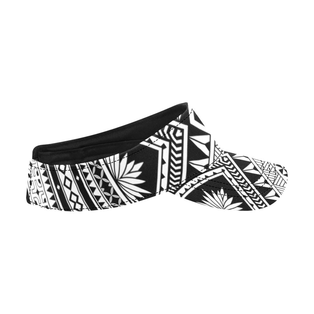 Samoan Tattoo Style Print Design LKS307 Unisex Sun Visor