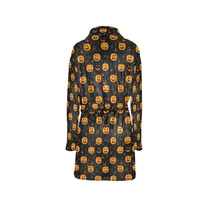 Halloween Print Design LKS401 Women's Fleece Robe