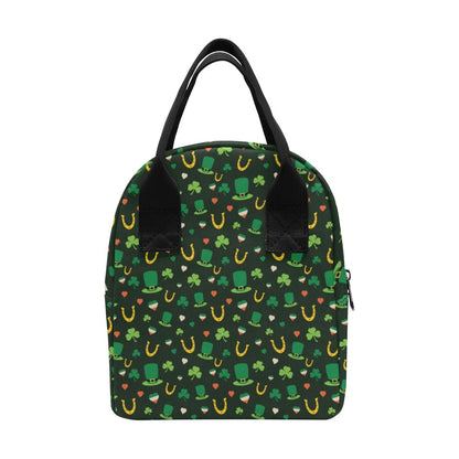 Shamrock Print Design LKS308 Insulated Lunch Bag
