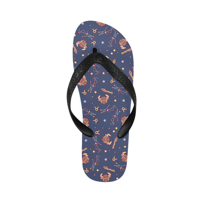 Taurus Print Design LKS304 Flip Flops