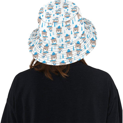 Ski Print Design LKS306 Unisex Bucket Hat