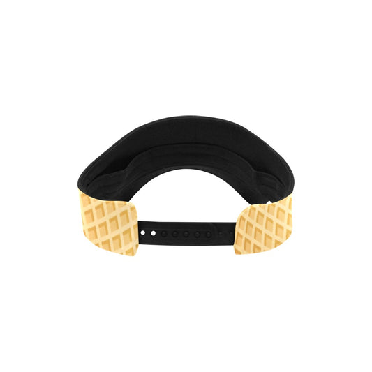 Waffle Texture Print Design LKS302 Unisex Sun Visor