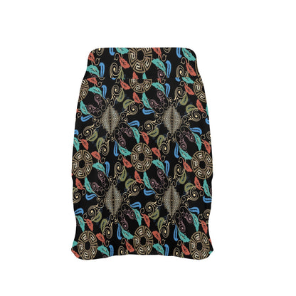 Ancient Greek Print Design LKS308 17" Golf & Pickleball Skort with Pockets
