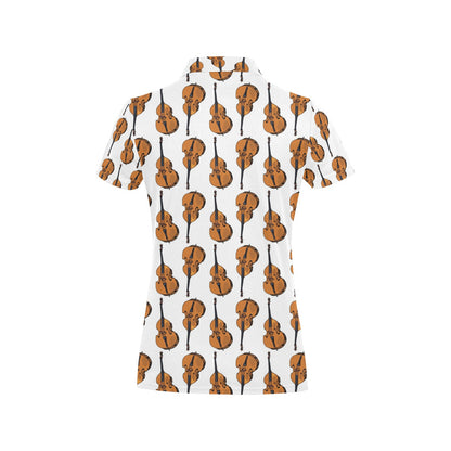 Cello Print Design LKS403 Women's Polo Shirt